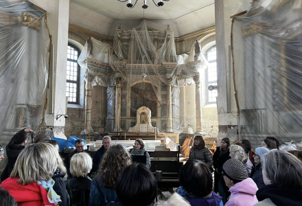 Kurzeme 2025. Kuldīgas Sv. Trīsvienības katoļu baznīcas restaurācijas darbi