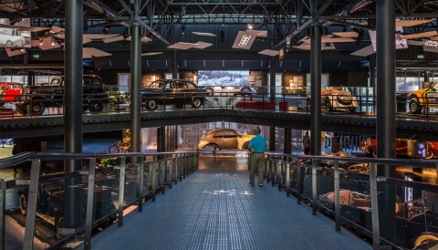 Motormuzeja ekspozīcija