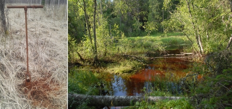 Dabas minerālpigmentu izmantošana un apstrāde