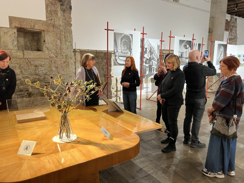 attels restauratori muzejā